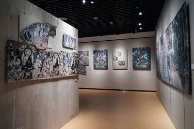 克孜尔石窟壁画艺术展亮相西北大学，1:1仿真洞窟重现丝路瑰宝